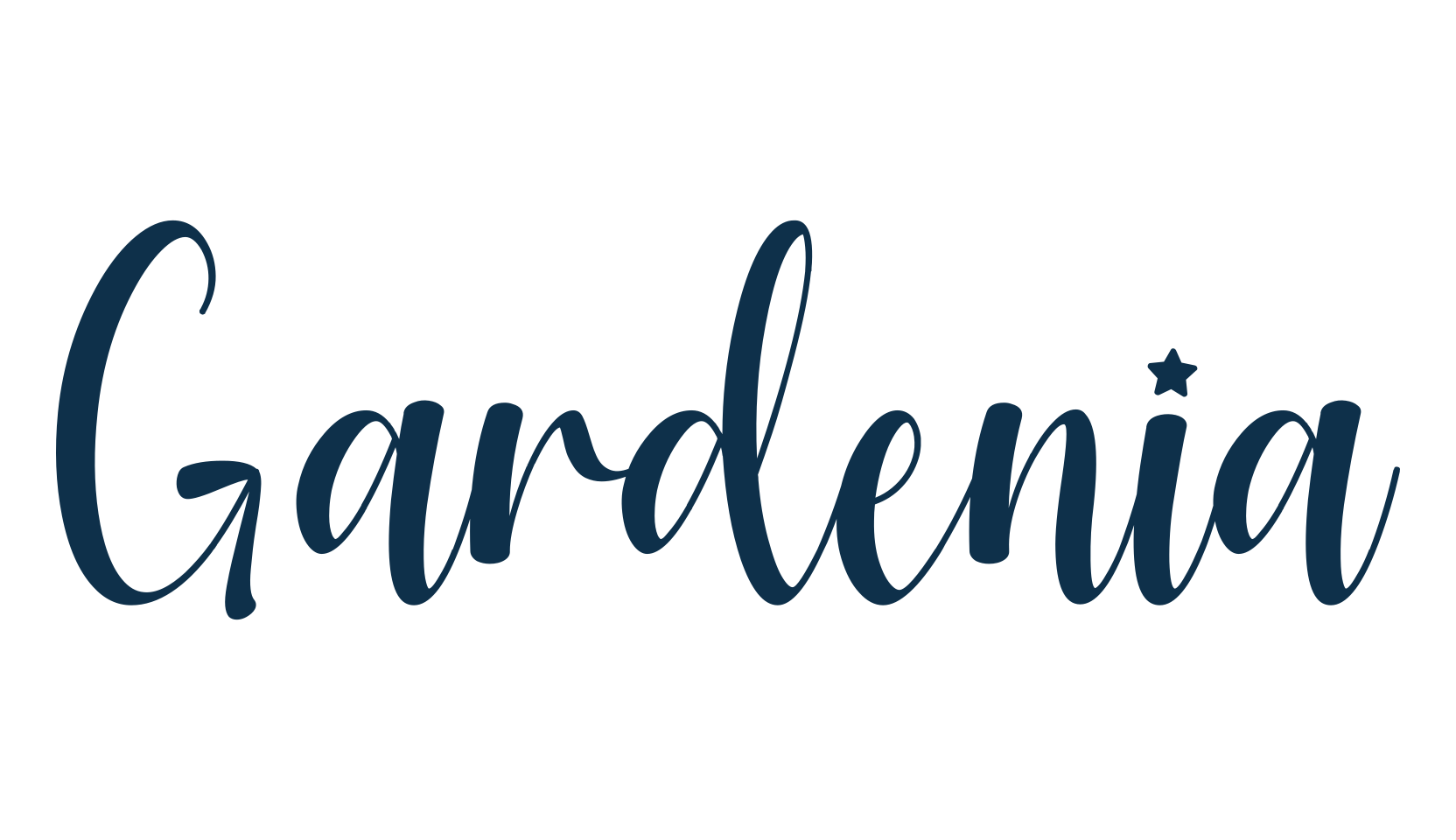 Gardenia (gardenia-4), script calligraphy fancy decorative font preview