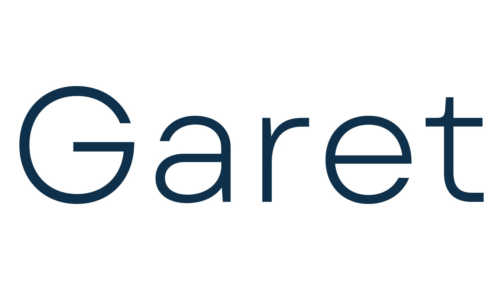 Garet, sans serif font preview