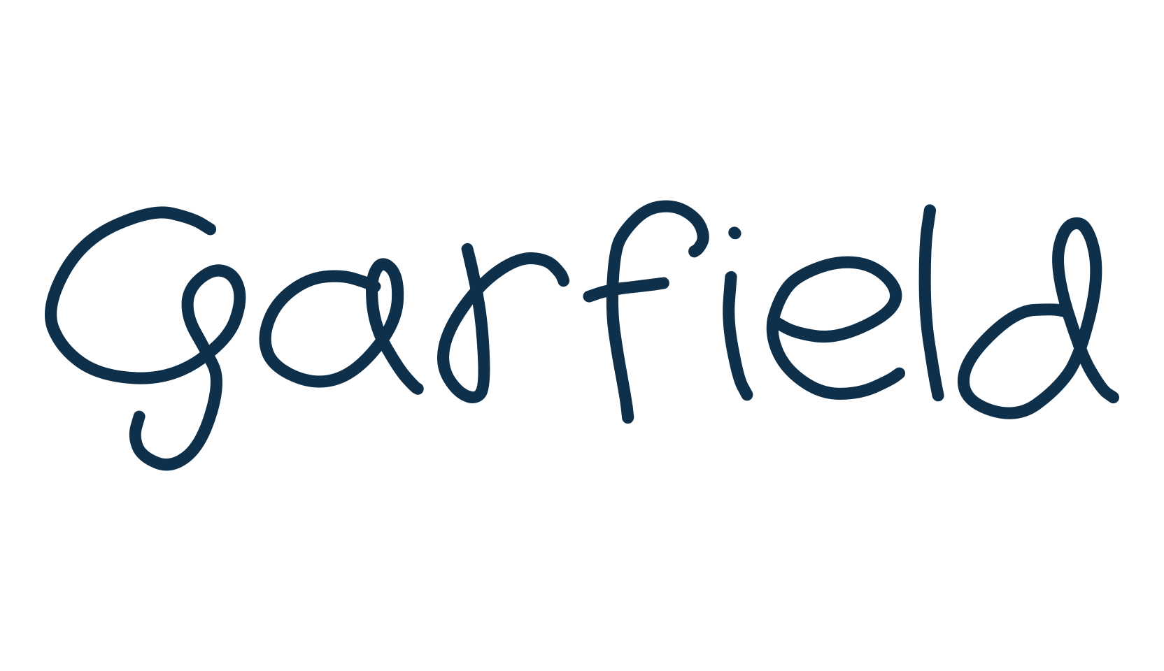 Garfield (garfield2), various font preview