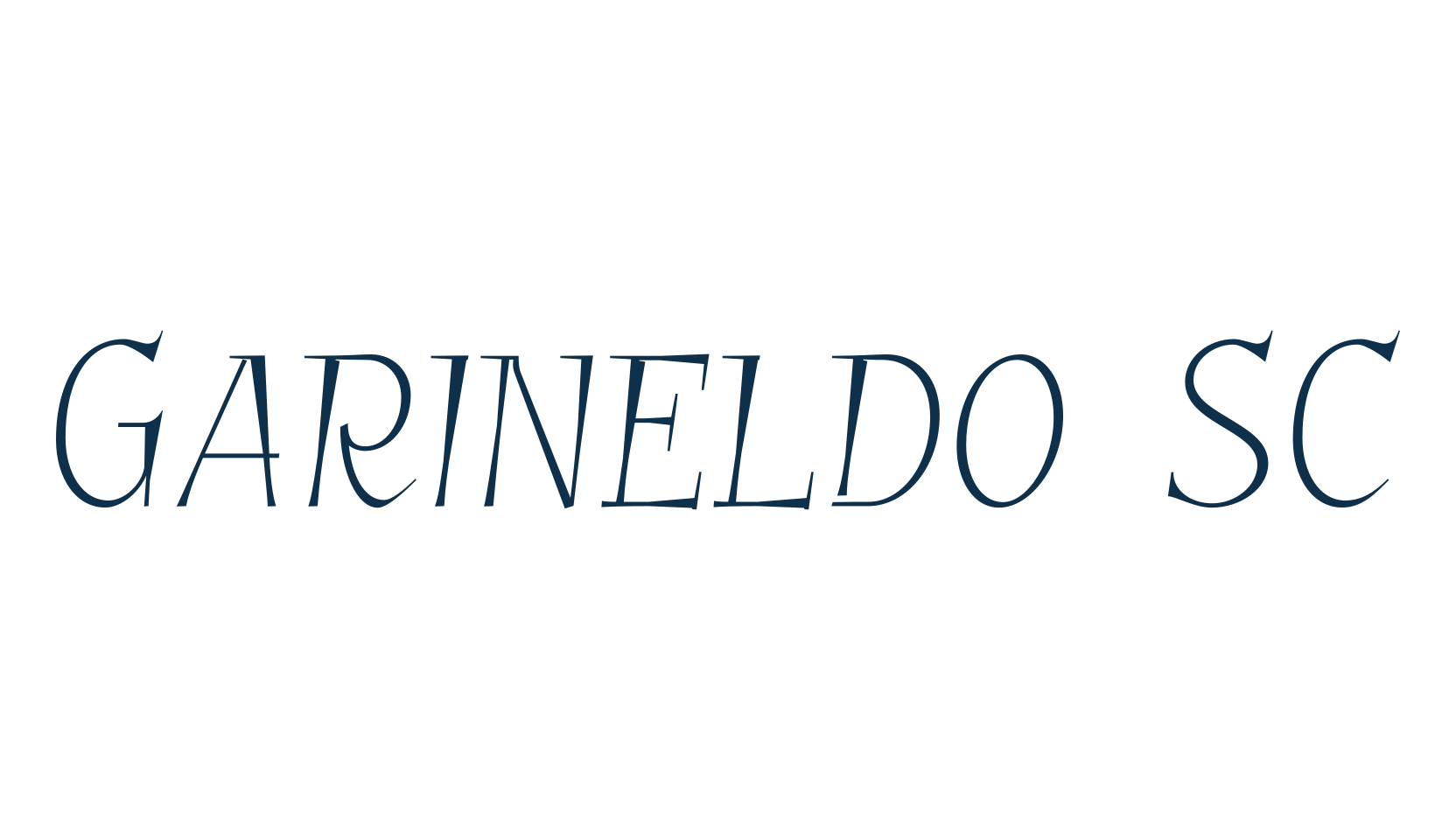 Garineldo SC, basic serif font preview