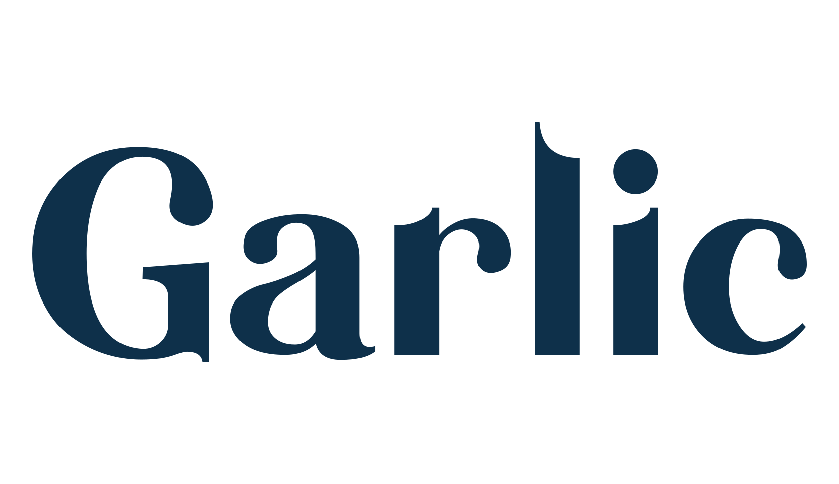 Garlic, various font preview