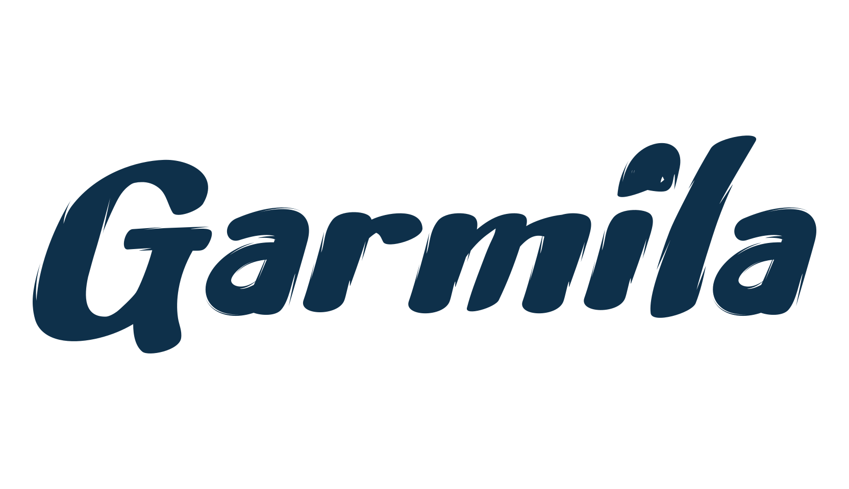 Garmila, fancy decorative font preview