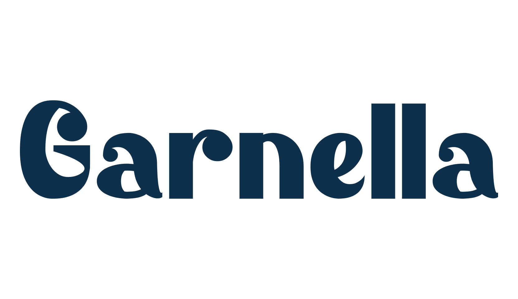 Garnella, fancy various decorative font preview