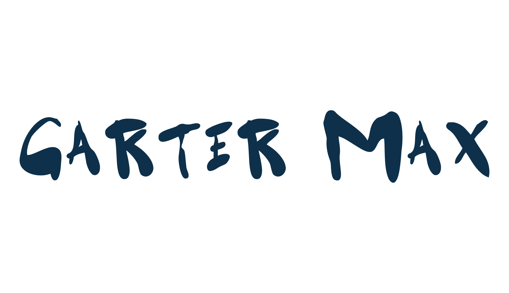 Garter Max, script brush fancy decorative calligraphy font preview