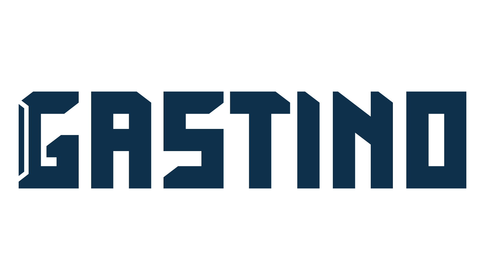 Gastino, techno square sci-fi font preview