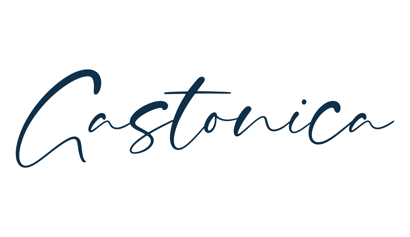 Gastonica, script handwritten fancy decorative calligraphy font preview