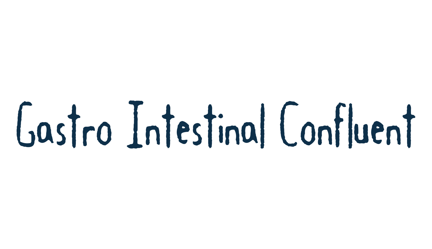 Gastro Intestinal Confluent, various font preview