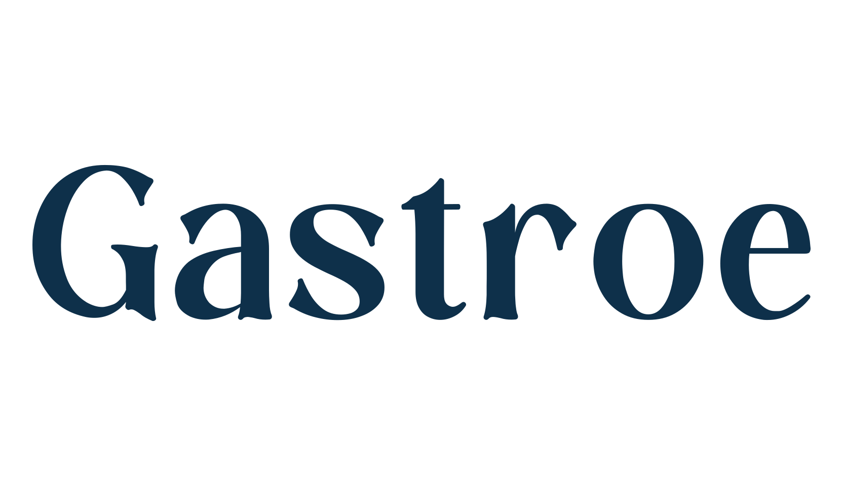 Gastroe, fancy retro decorative font preview