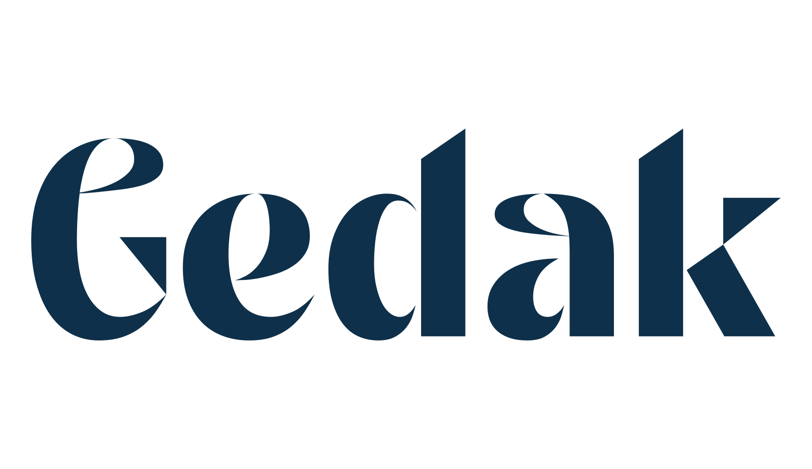 Gedak, fancy various decorative font preview