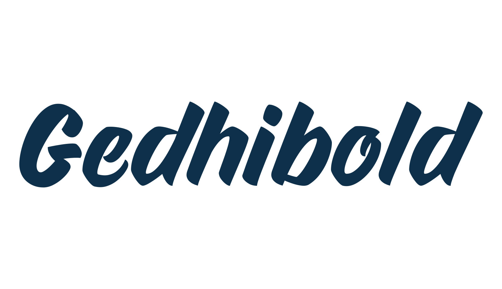 Gedhibold, display market font preview