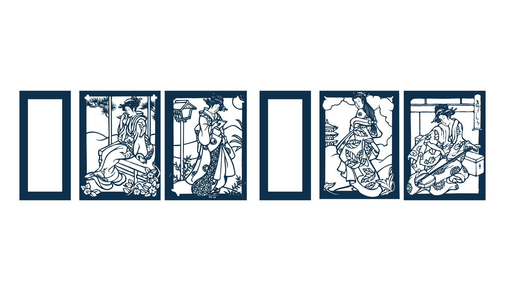 Geisha (geisha), display market font preview
