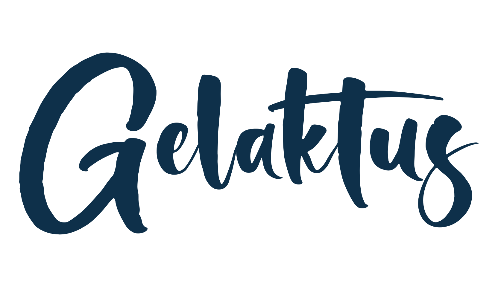 Gelaktus, fancy decorative font preview