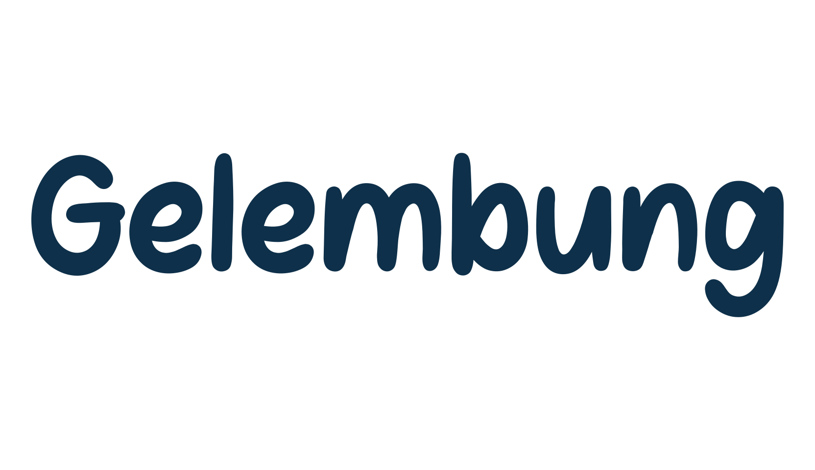 Gelembung, script handwritten fancy decorative calligraphy font preview