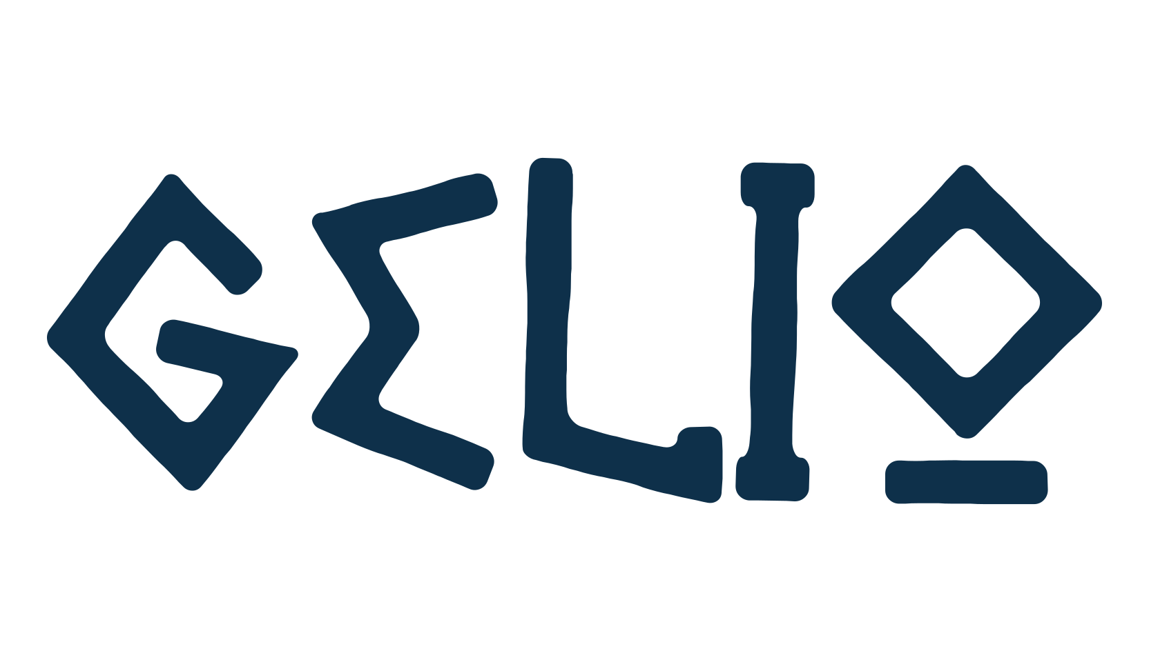 Gelio, roman, greek font preview