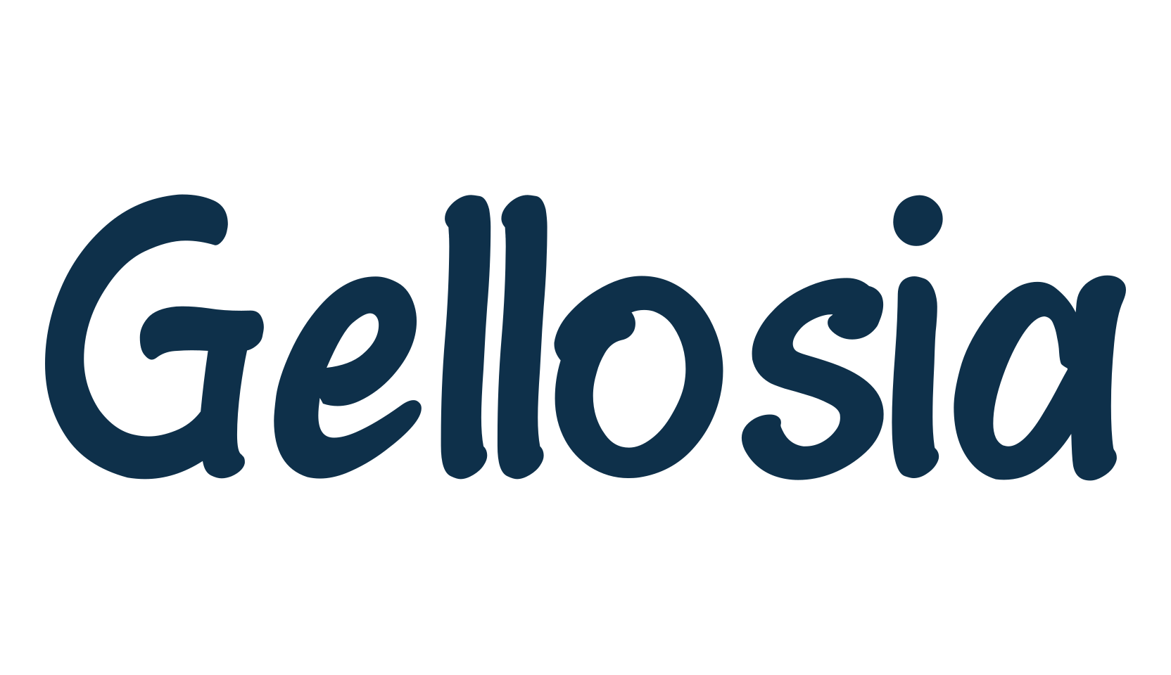 Gellosia, display market font preview