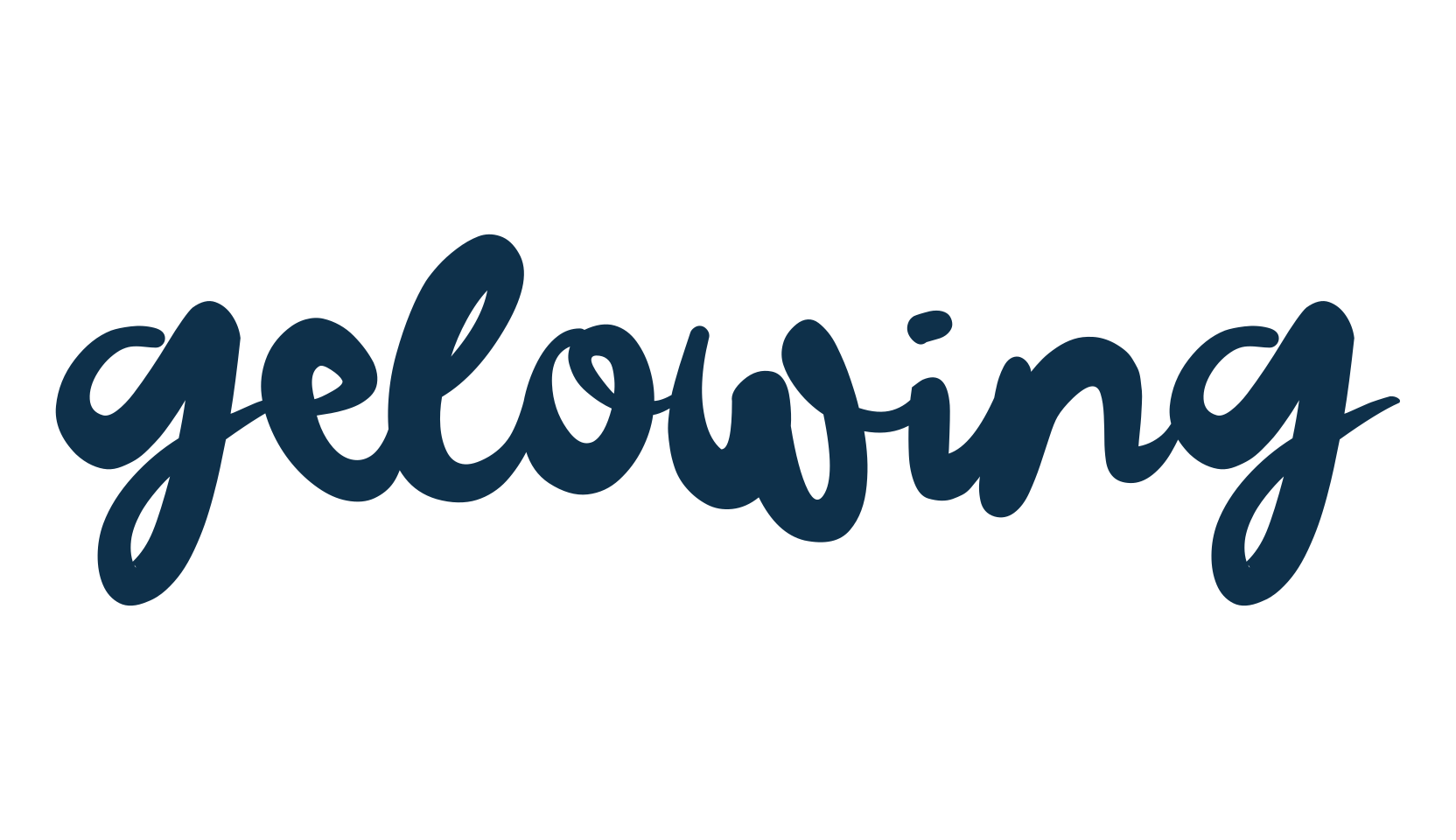Gelowing, script handwritten fancy decorative calligraphy font preview
