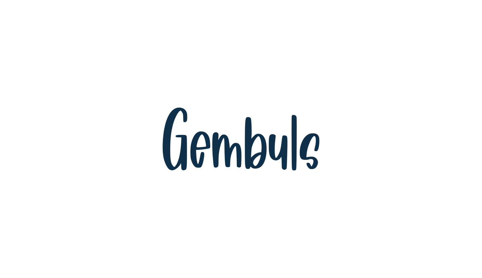 Gembuls, display market font preview