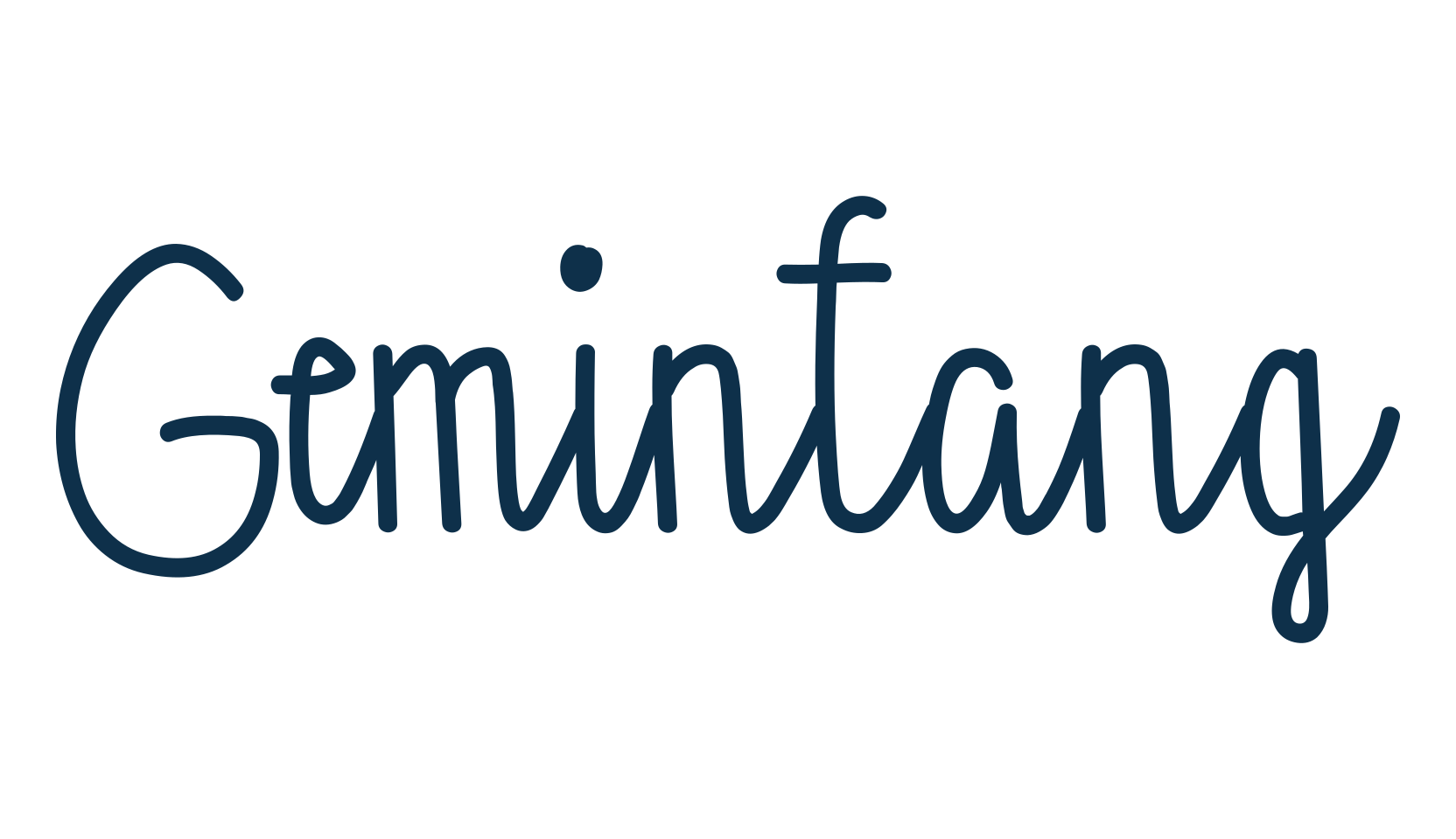 Gemintang, script handwritten fancy decorative calligraphy font preview
