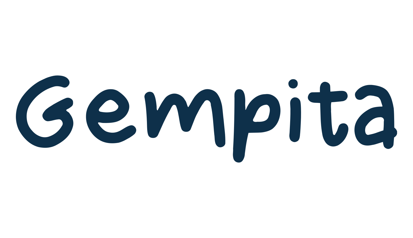 Gempita, cartoon font preview