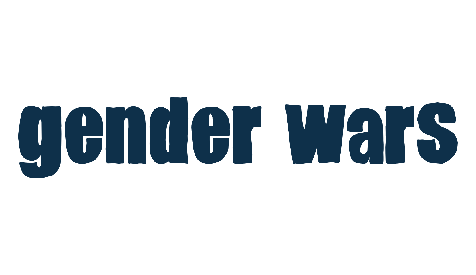 Gender Wars, various font preview