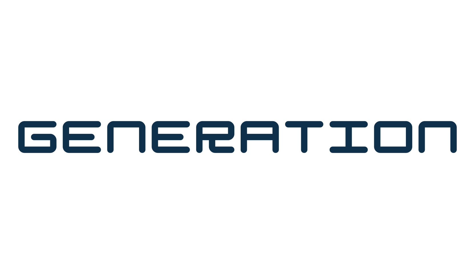 Generation, techno sci-fi font preview