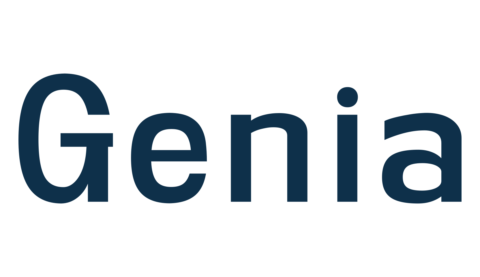 Genia, sans serif font preview