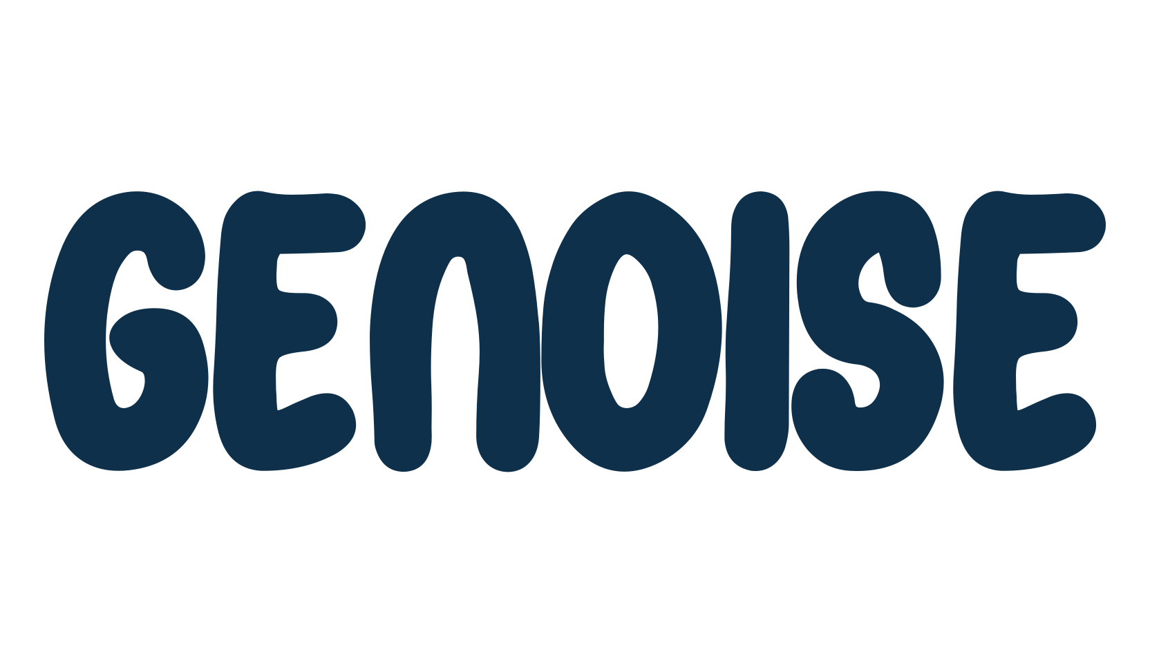 Genoise, handwriting font preview
