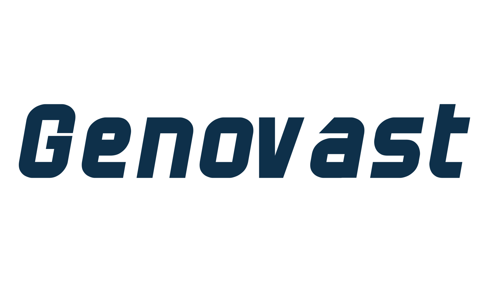 Genovast, sci-fi font preview