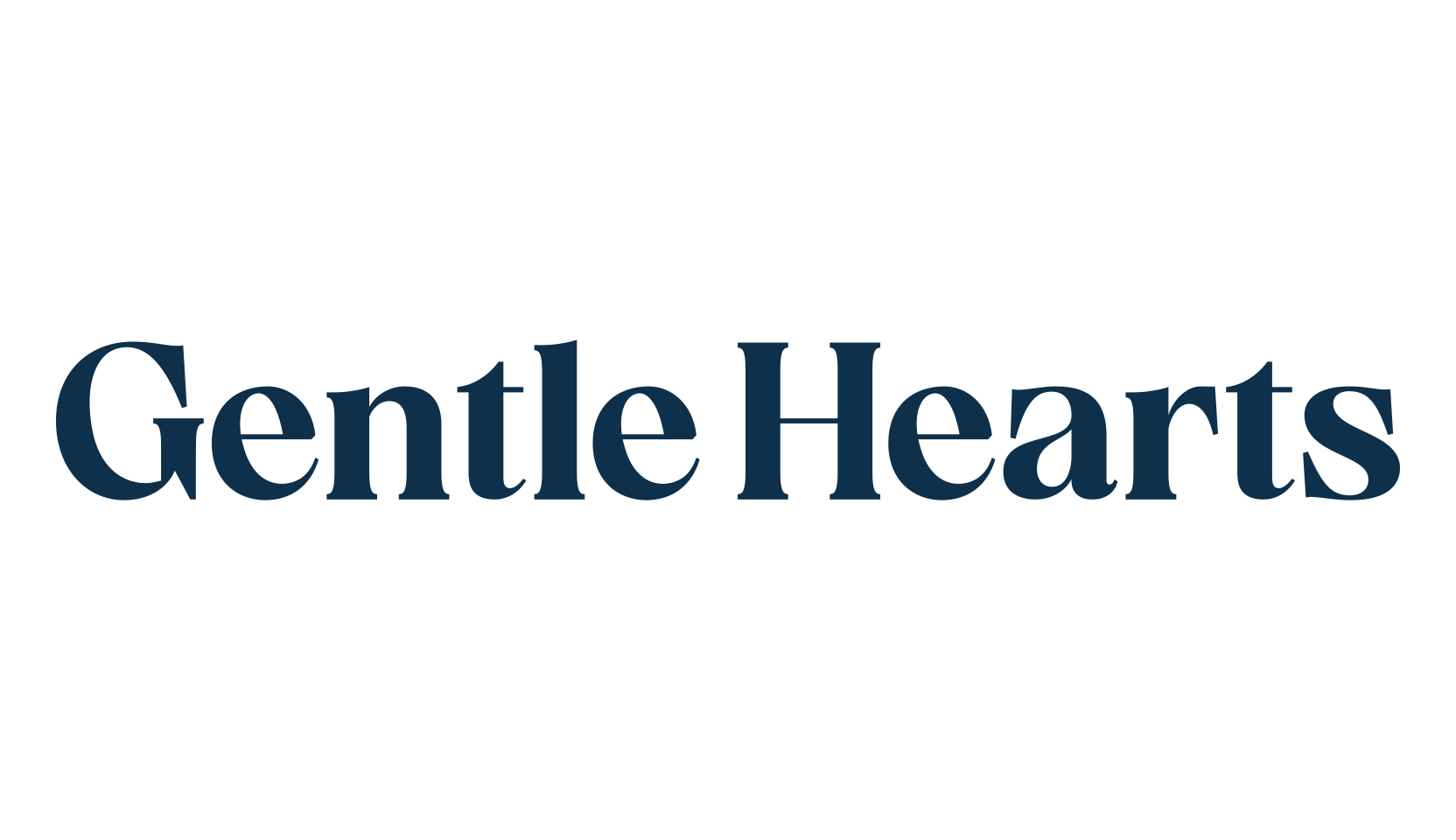 Gentle Hearts, basic serif font preview