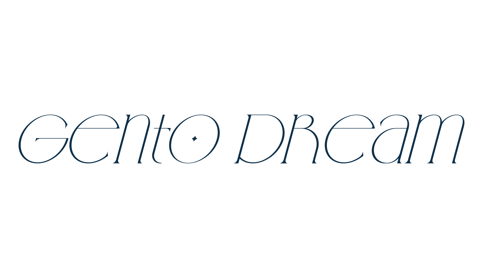 Gento Dream, basic serif font preview