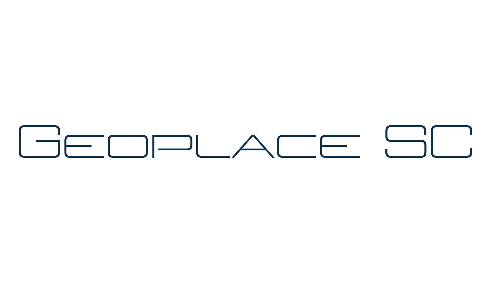 Geoplace SC, sci-fi font preview