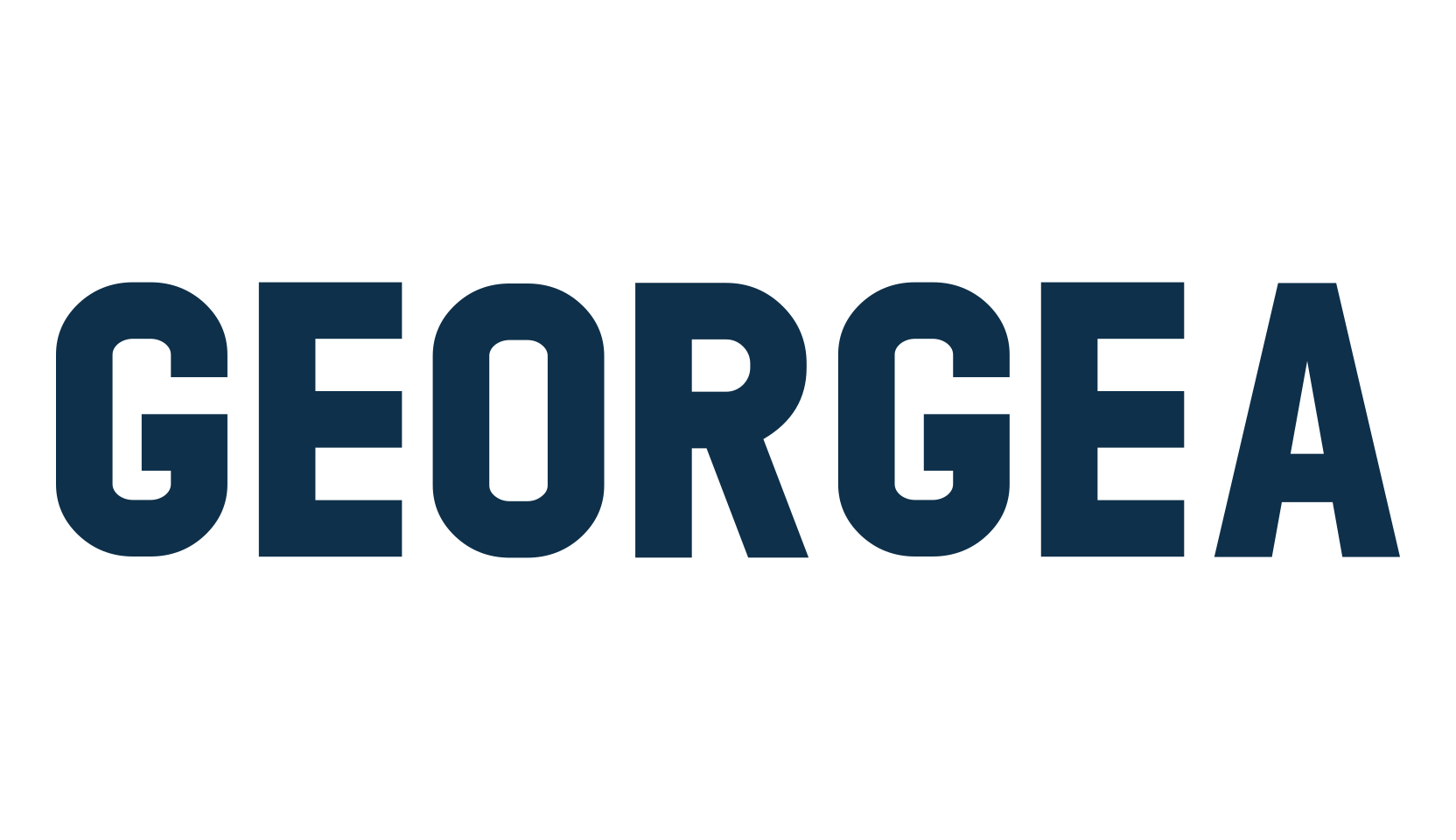 Georgea, sans serif font preview