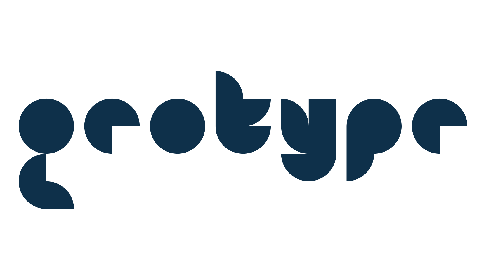 Geotype, various font preview