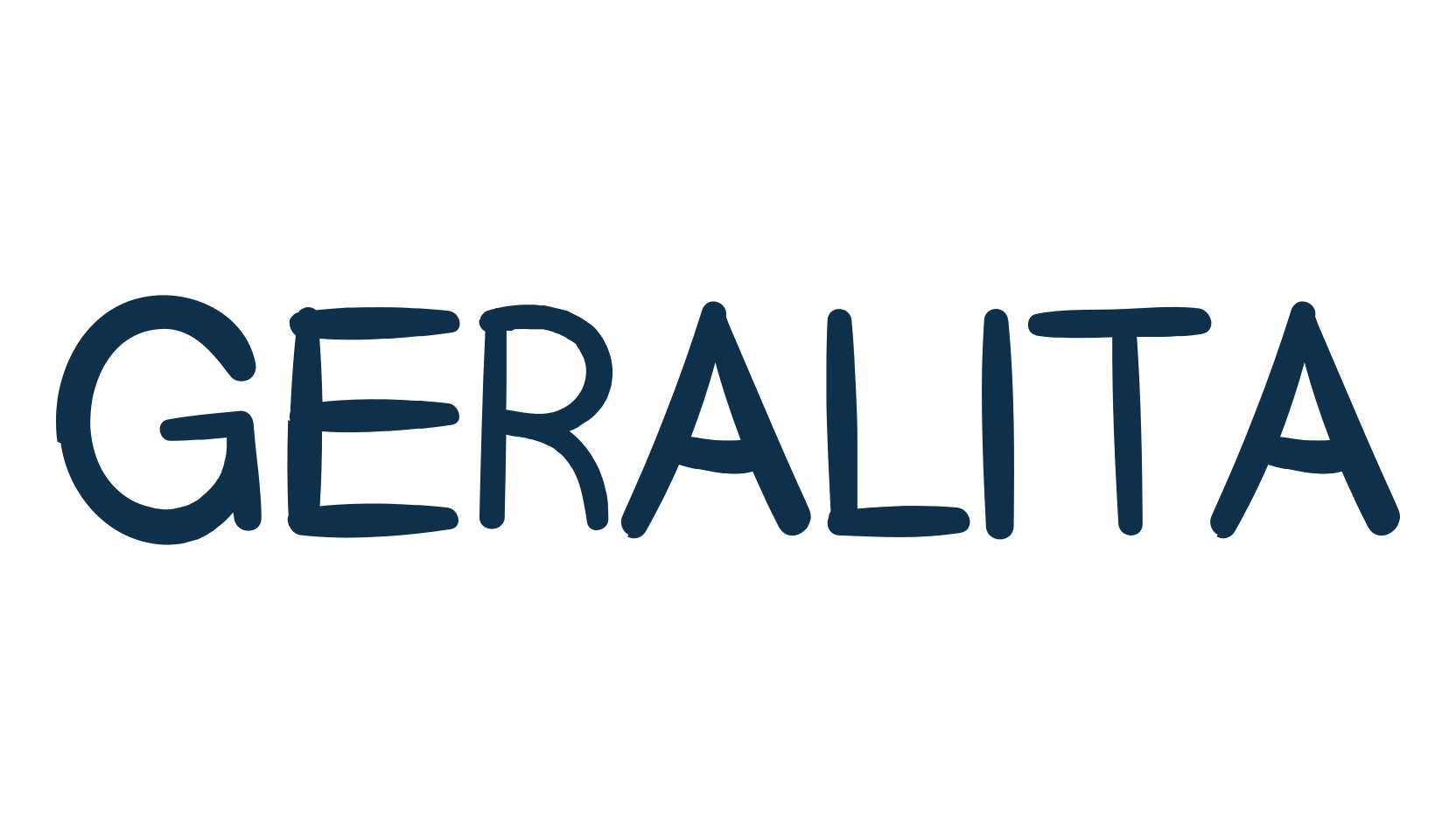 Geralita, various font preview