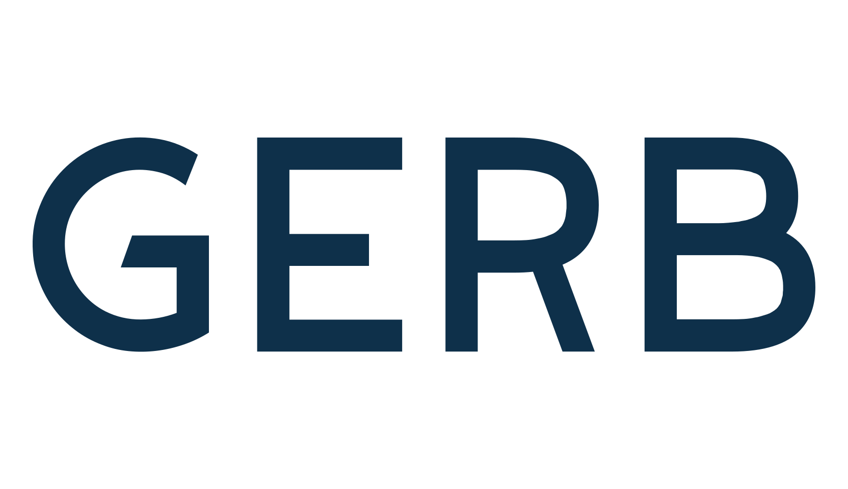 Gerb, sans serif font preview