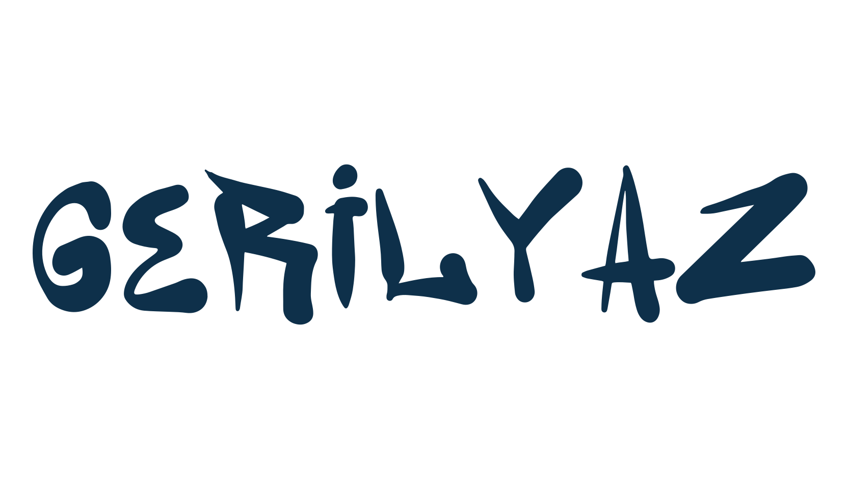 Gerilyaz, script graffiti fancy decorative calligraphy font preview