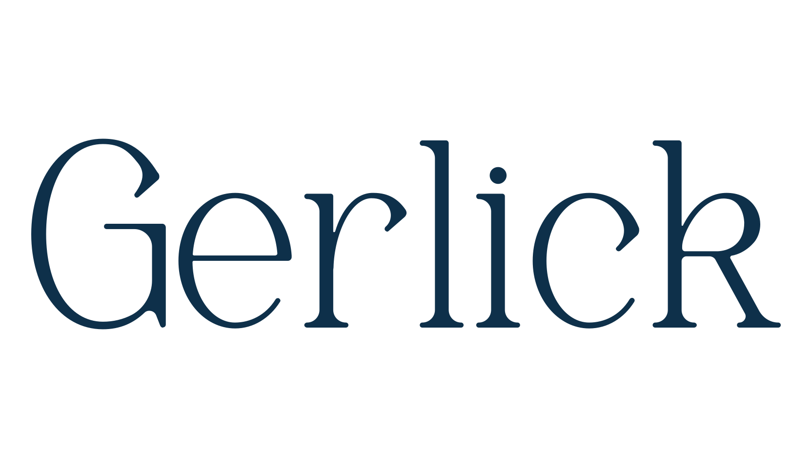 Gerlick, basic serif font preview