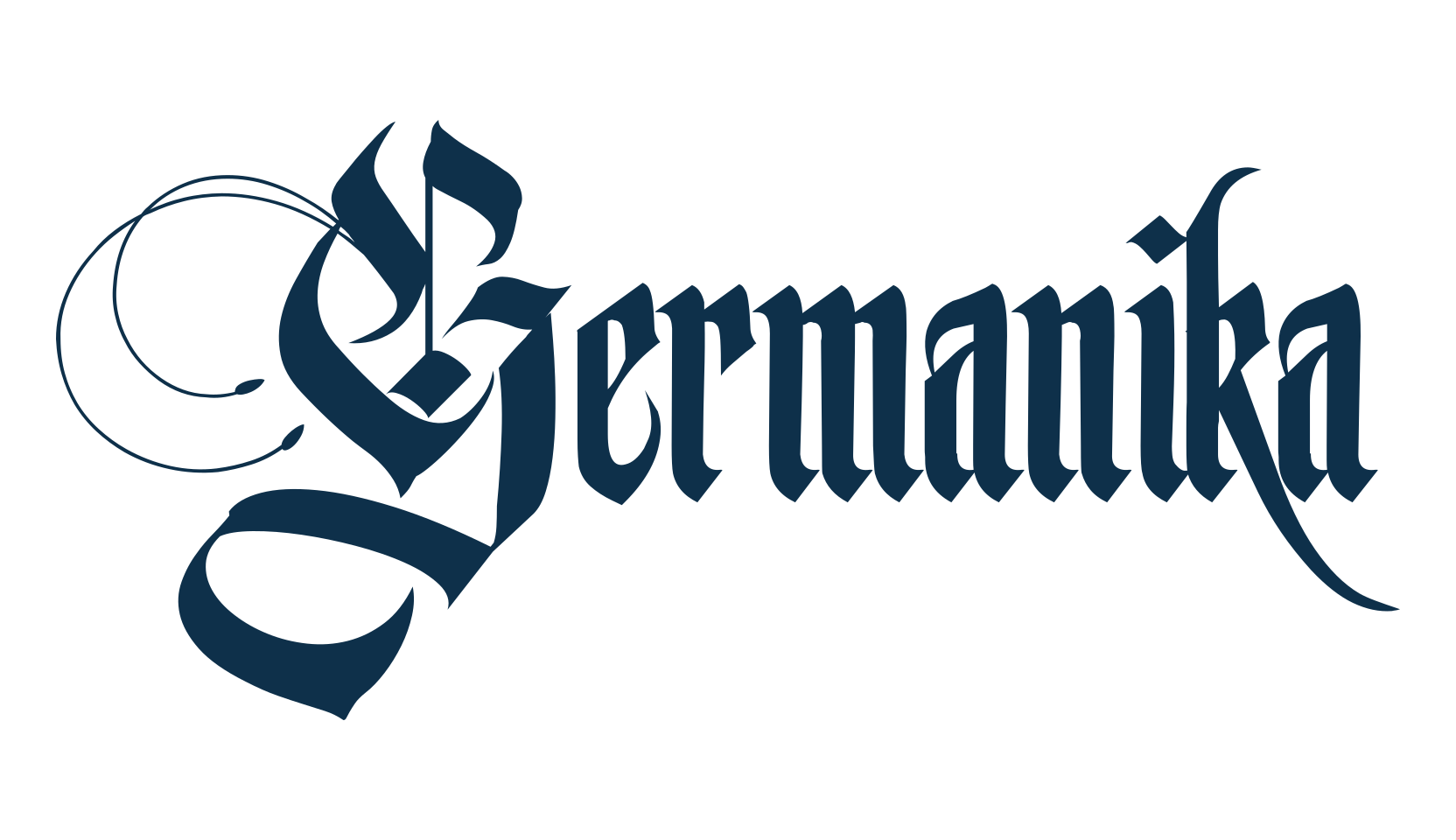 Germanika, gothic medieval font preview