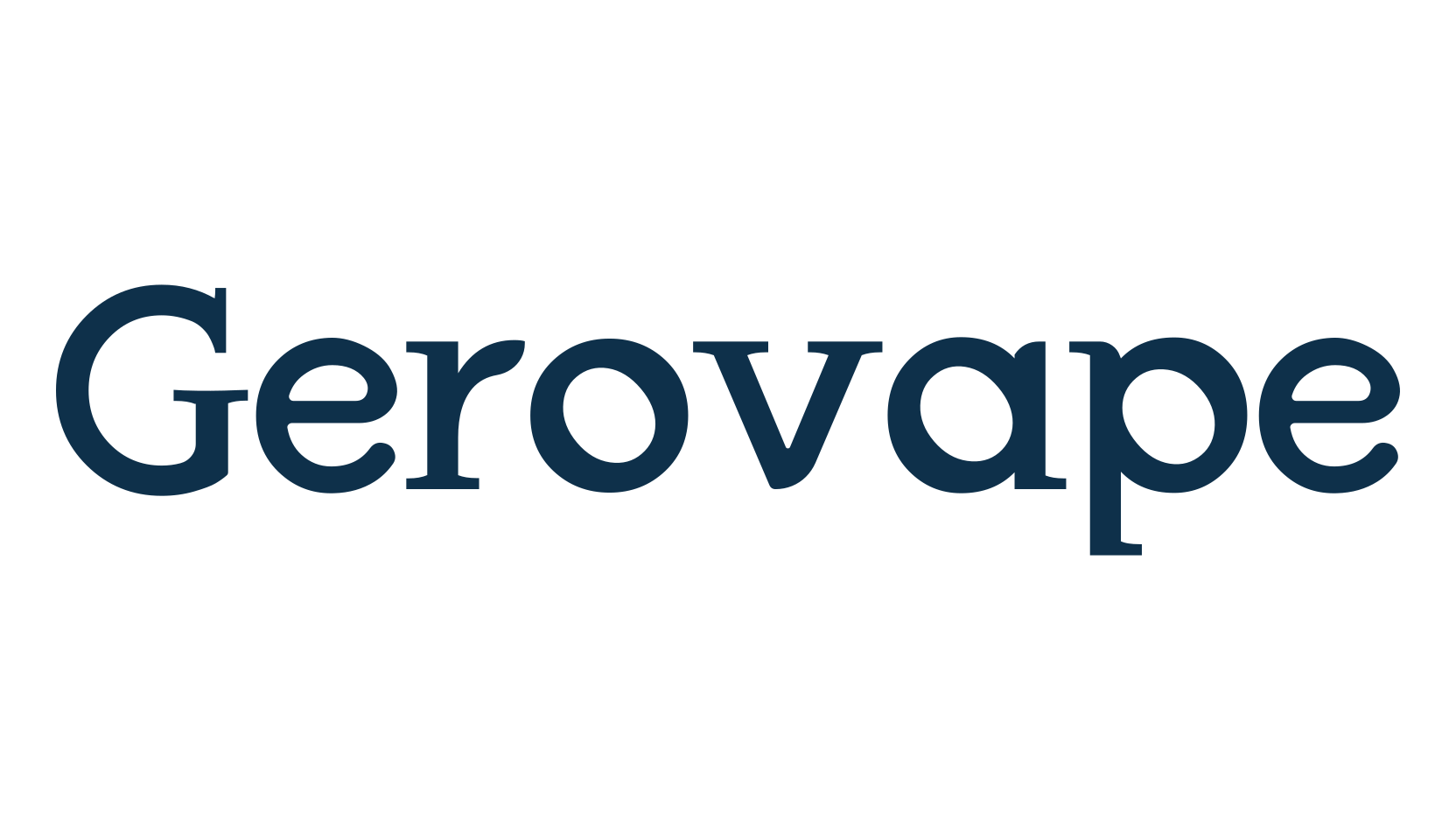 Gerovape, basic serif font preview