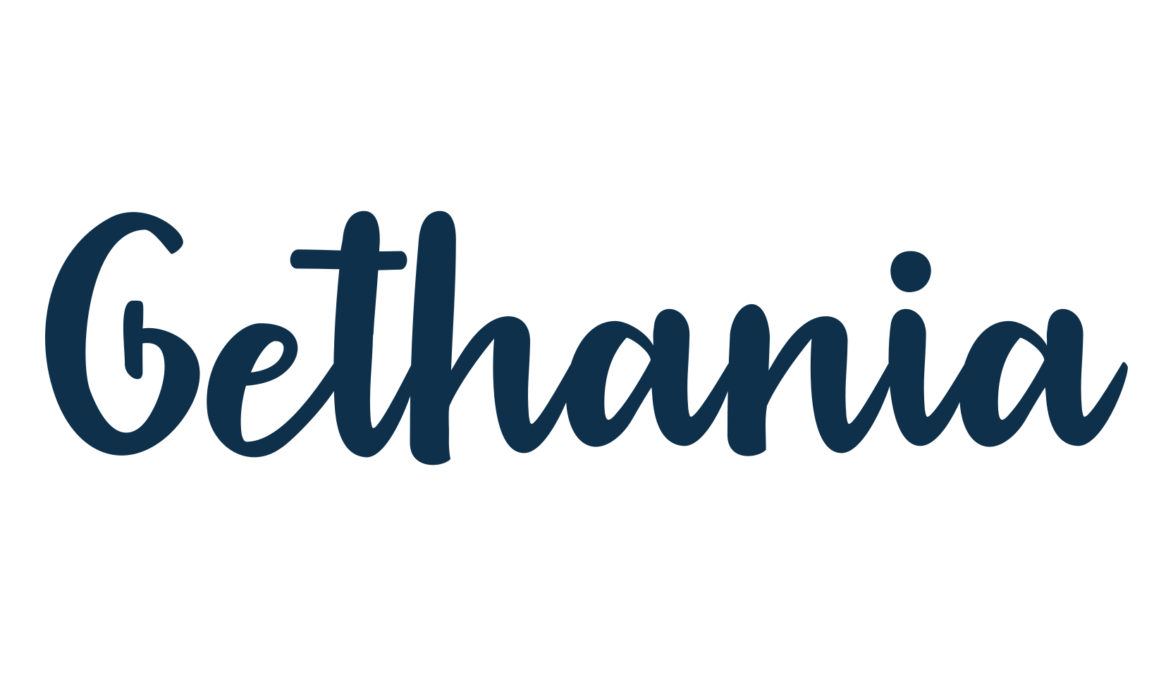 Gethania, display market font preview