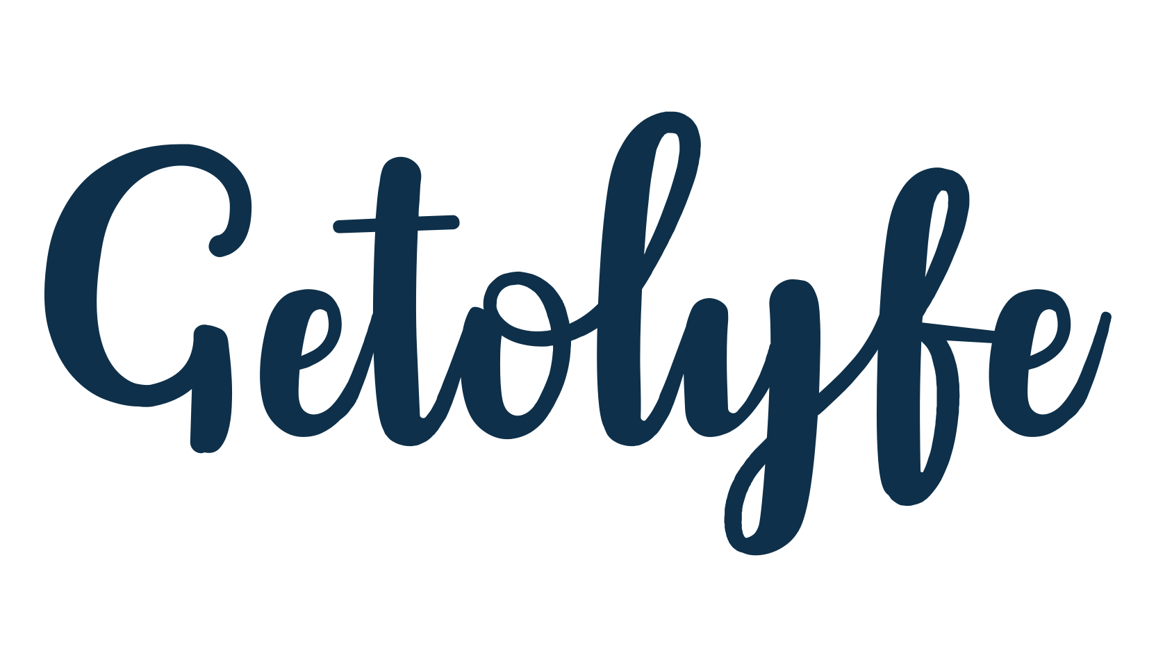 Getolyfe, fancy decorative font preview