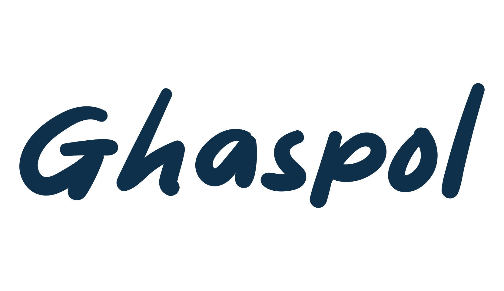 Ghaspol, script handwritten fancy decorative calligraphy font preview