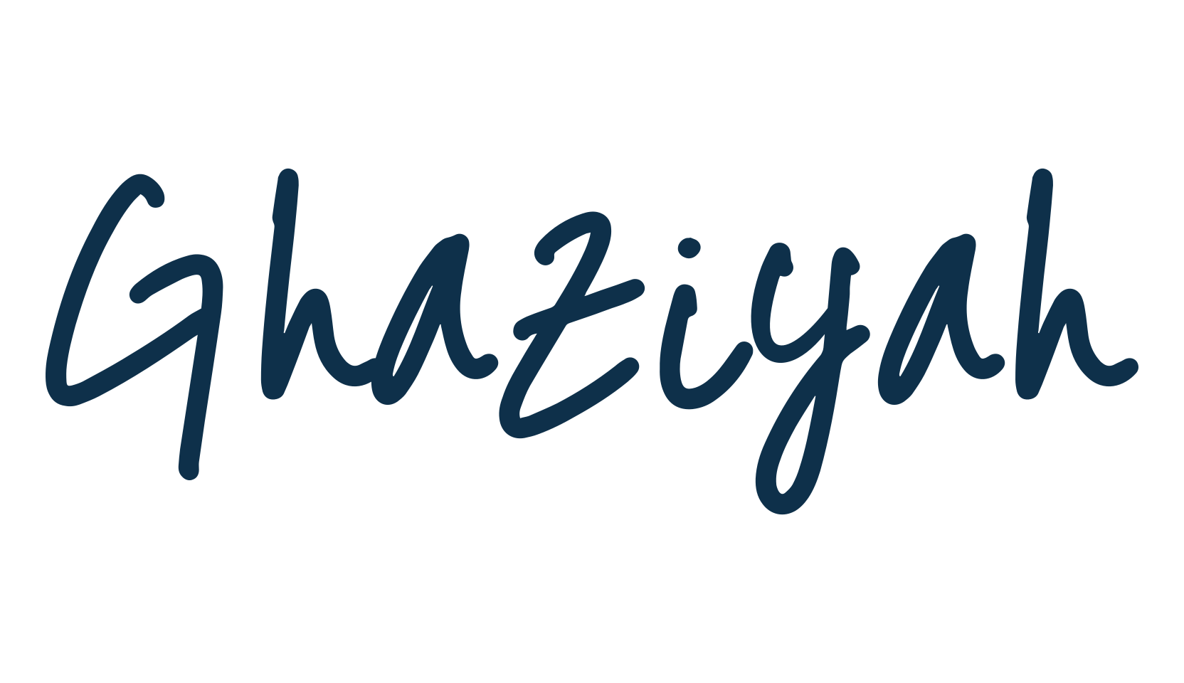 Ghaziyah, script handwritten fancy decorative calligraphy font preview