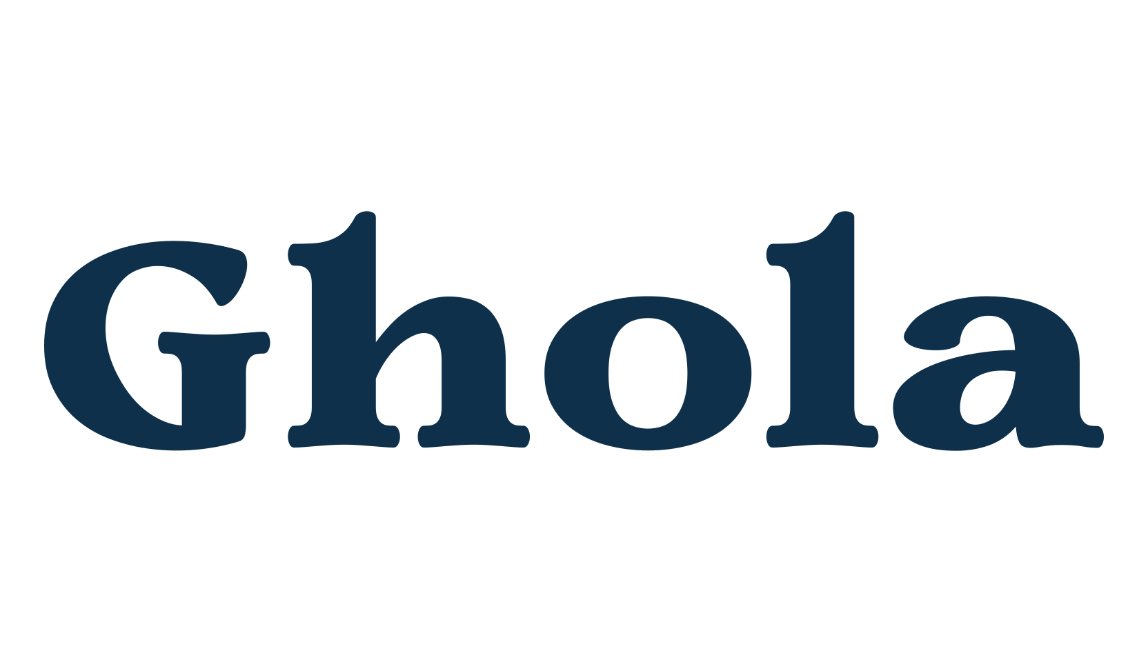 Ghola, serif font preview