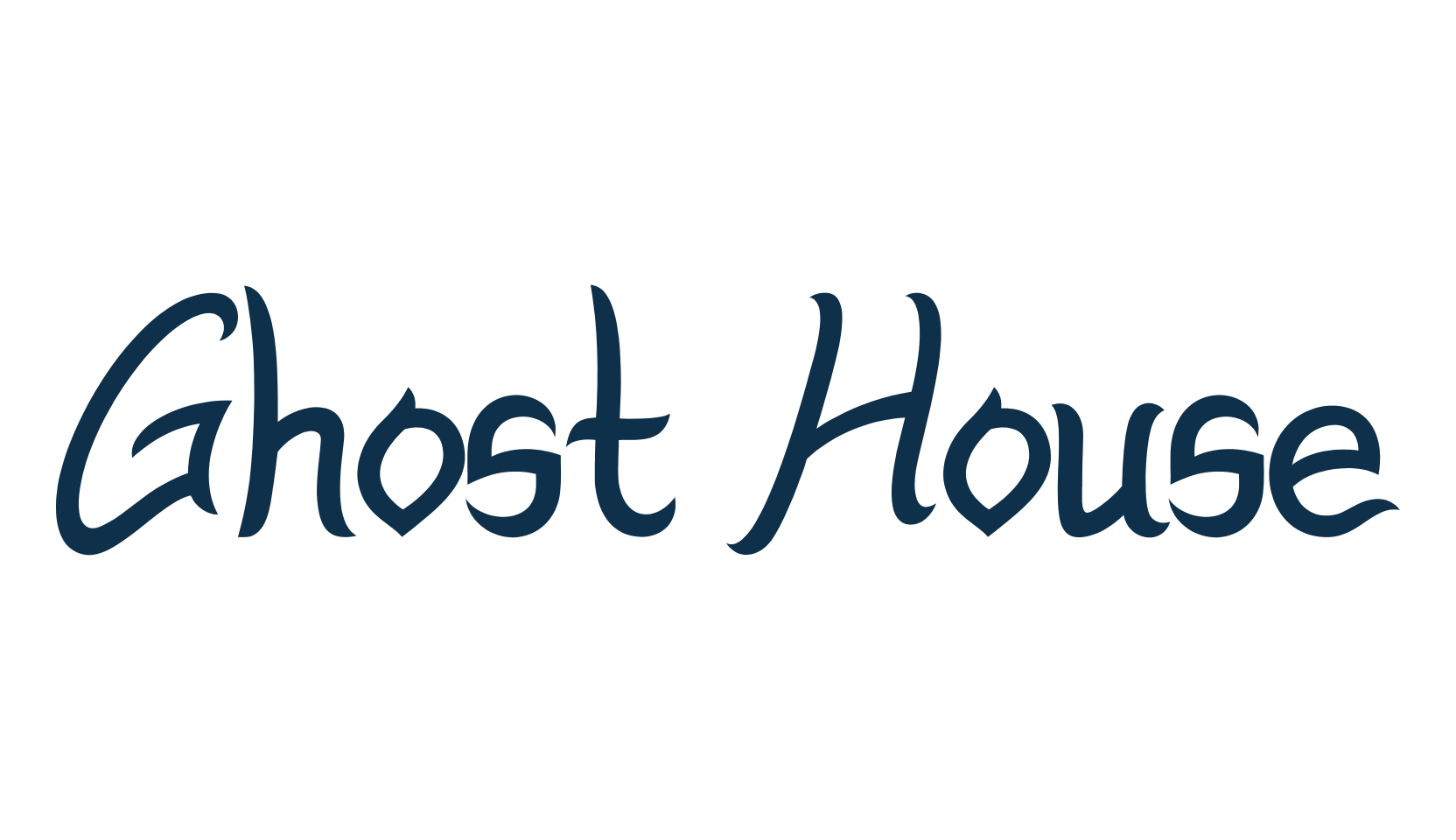 Ghost House (ghost-house-2), holiday halloween fancy decorative horror font preview