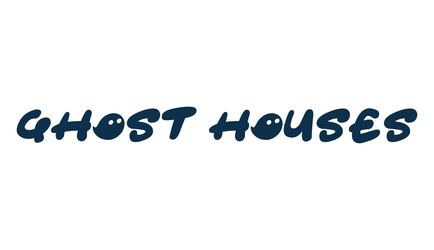 Ghost Houses, display market font preview