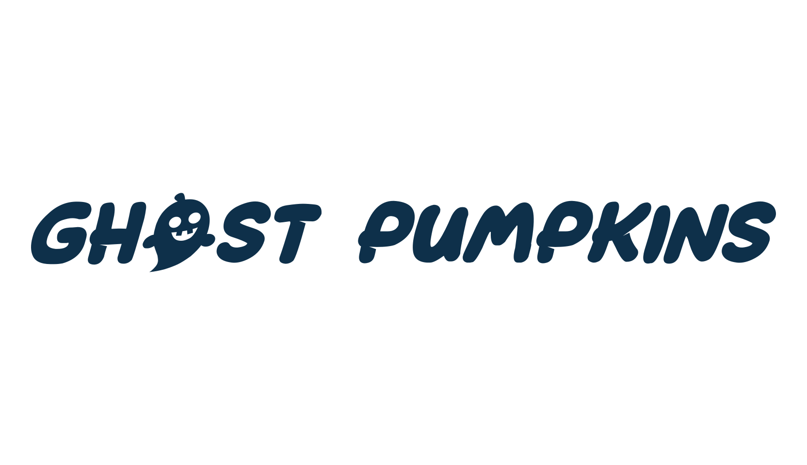 Ghost Pumpkins, fancy decorative font preview