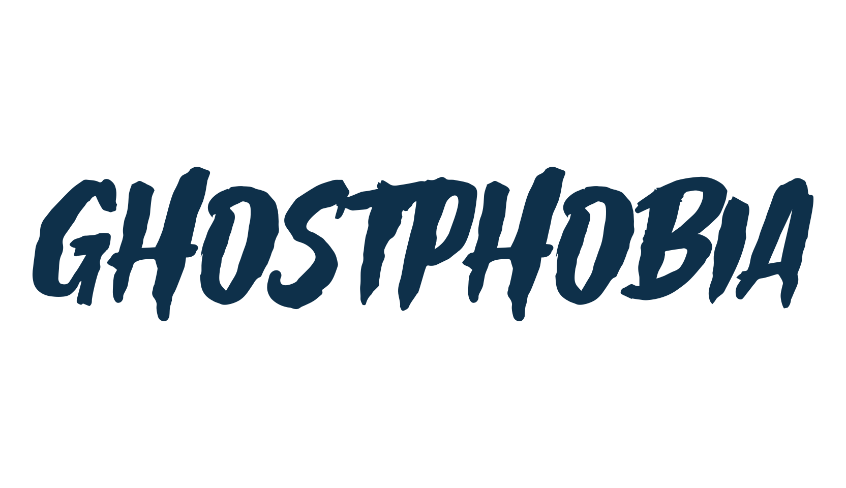 Ghostphobia, display market font preview
