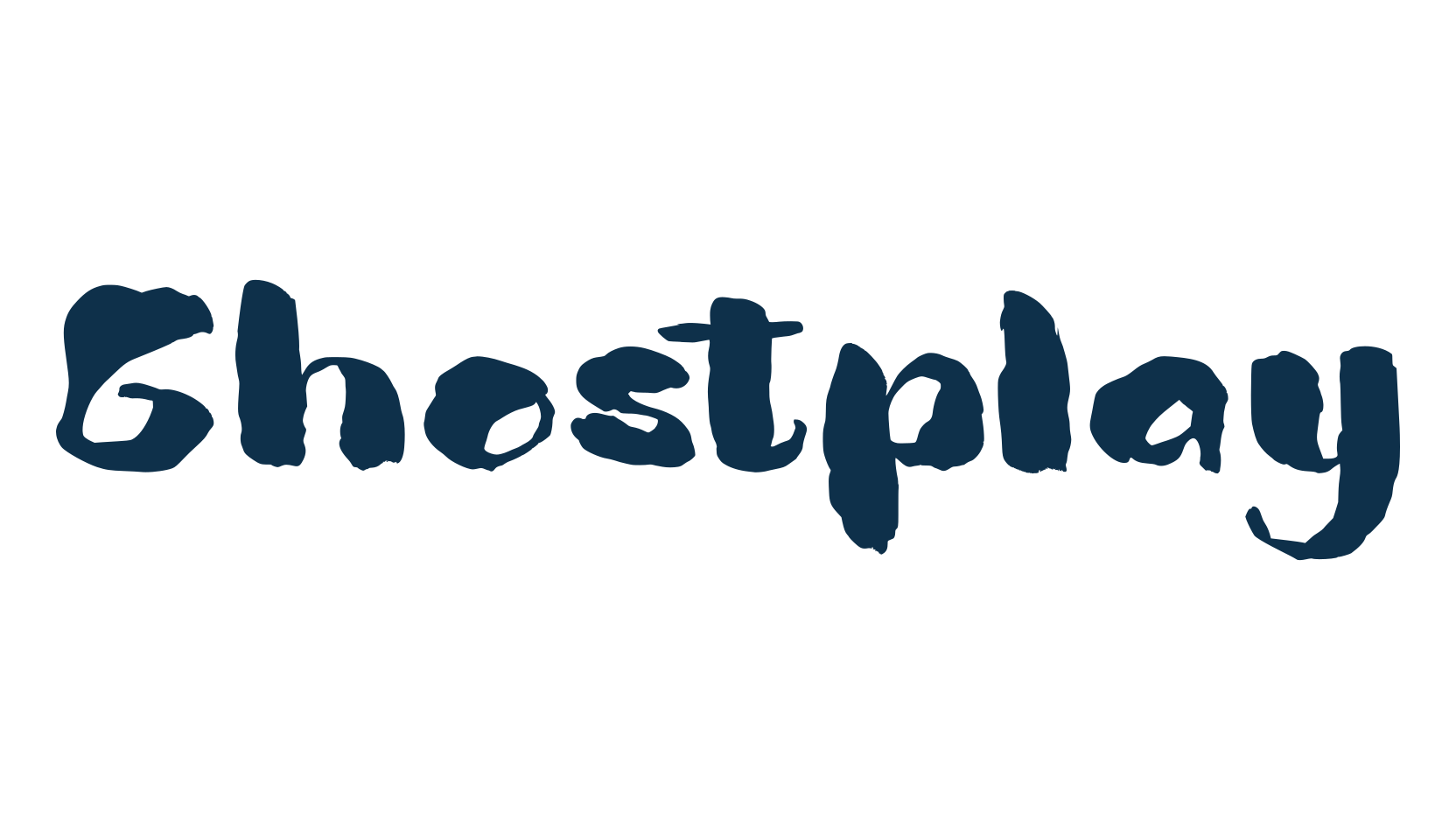 Ghostplay, fancy decorative font preview