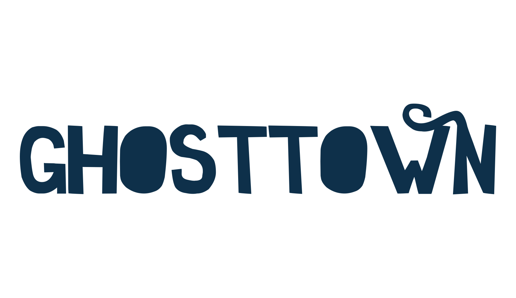 Ghosttown, fancy various decorative font preview